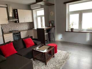 Апартаменты Senamiescio Tiltu apartamentai Клайпеда Апартаменты с 1 спальней-48